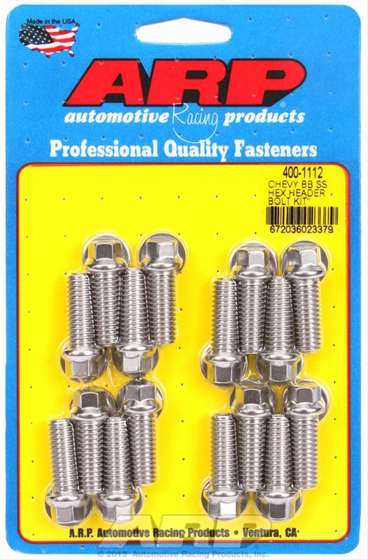 ARP ARP BB Chevy SS hex header bolt kit (400-1112) SR