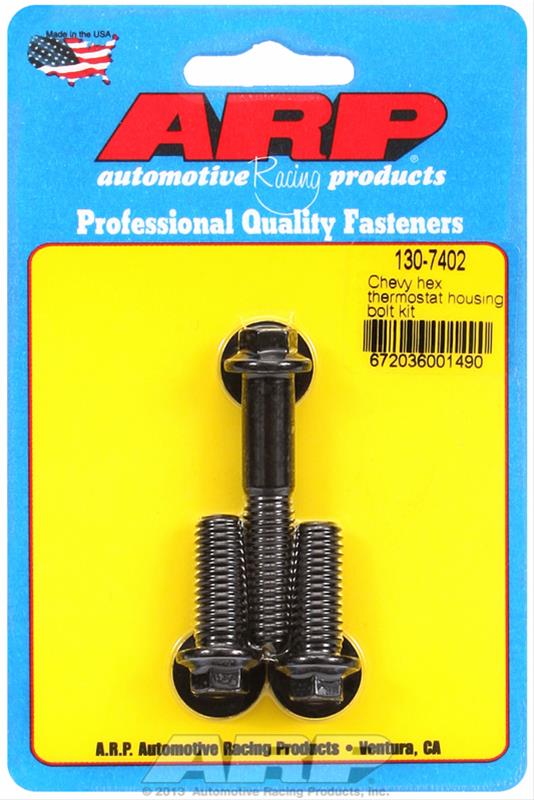 ARP ARP Chevy hex thermostat housing bolt kit (130-7402) SR