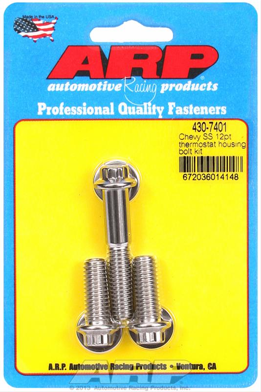 ARP ARP Chevy SS 12pt thermostat housing bolt kit (430-7401) SR