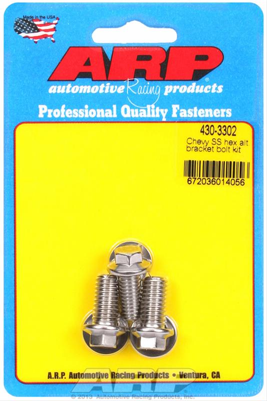 ARP ARP Chevy SS hex alternator bracket bolt kit (430-3302) SR
