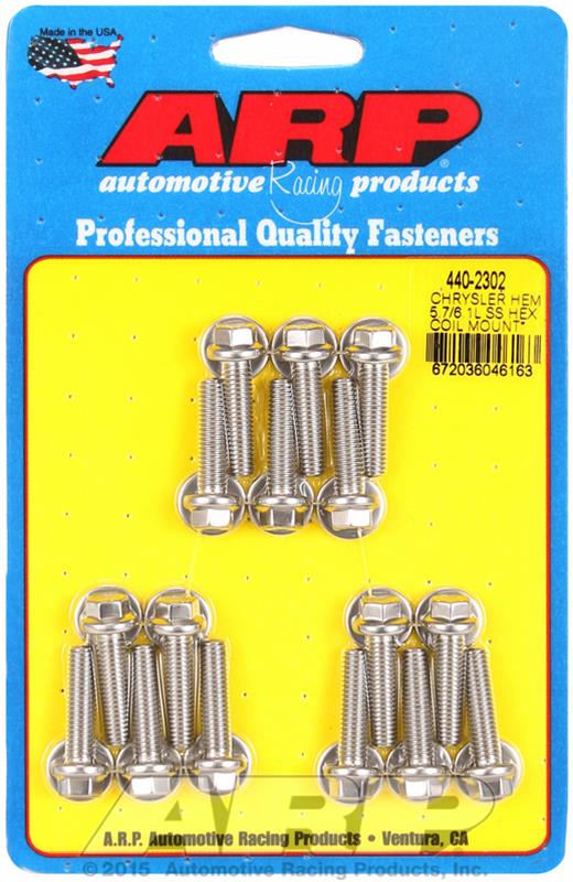 ARP ARP Chrysler hemi 5.7/6.1L SS hex coil mount bolt kit (440-2302) SR
