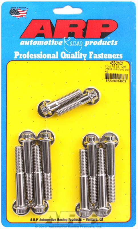 ARP ARP Ford FE SS 12pt intake manifold bolt kit (455-2102) SR