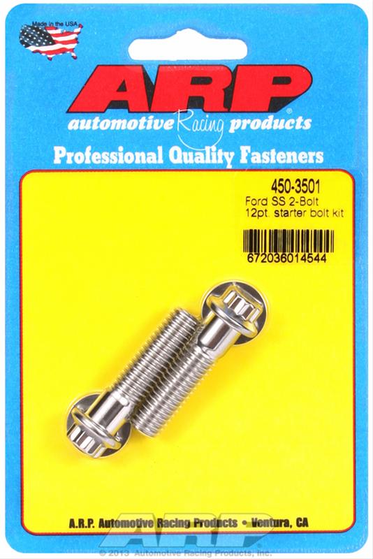 ARP ARP Ford SS 2-bolt 12pt starter bolt kit (450-3501) SR