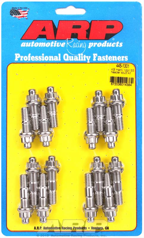 ARP ARP KB Hemi SS 12pt header stud kit (445-1301) SR