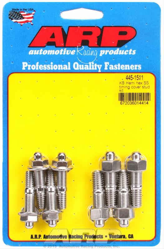 ARP ARP KB Hemi SS hex timing cover stud kit (445-1511) SR