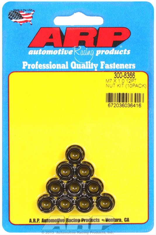 ARP ARP M 7 X 1.00 12pt nut kit (300-8366) SR