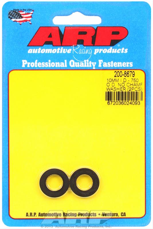 ARP ARP M10 ID 3/4 OD chamfer black washers (200-8679) SR