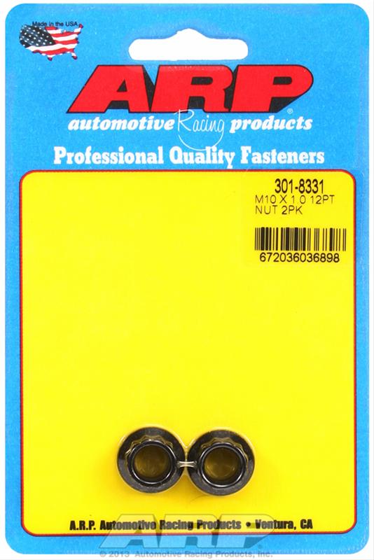 ARP ARP M10 X 1.0 12pt nut kit (301-8331) SR