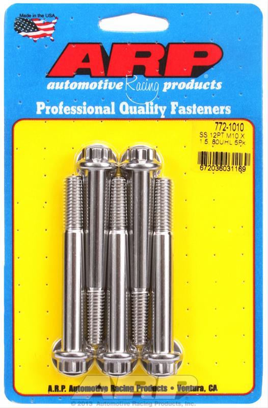 ARP ARP M10 x 1.50 x 80 12pt SS bolts (772-1010) SR