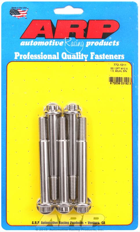 ARP ARP M10 x 1.50 x 90  12pt SS bolts (772-1011) SR