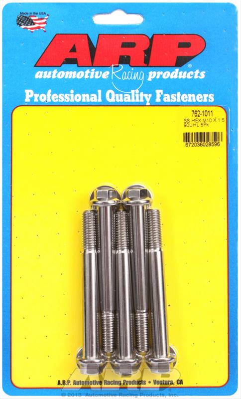 ARP ARP M10 x 1.50 x 90  hex SS bolts (762-1011) SR