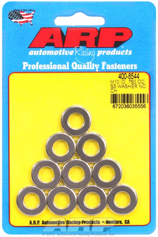 ARP ARP M10ID .750"OD SS no chamfer washers (400-8544) SR