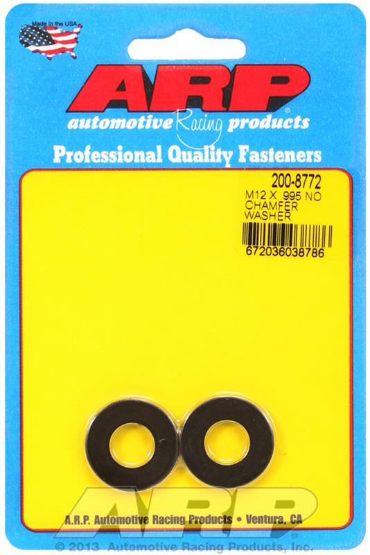 ARP ARP M12 ID .995" OD black washers (200-8772) SR