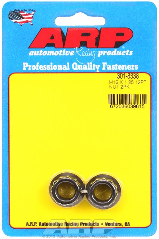ARP ARP M12 X 1.25 12pt nut kit (301-8338) SR