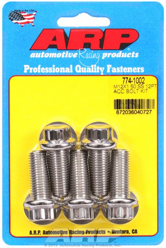 ARP ARP M12 x 1.50 x 30 12pt SS bolts (774-1002) SR