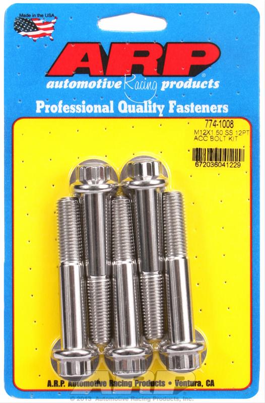 ARP ARP M12 x 1.50 x 70 12pt SS bolts (774-1008) SR