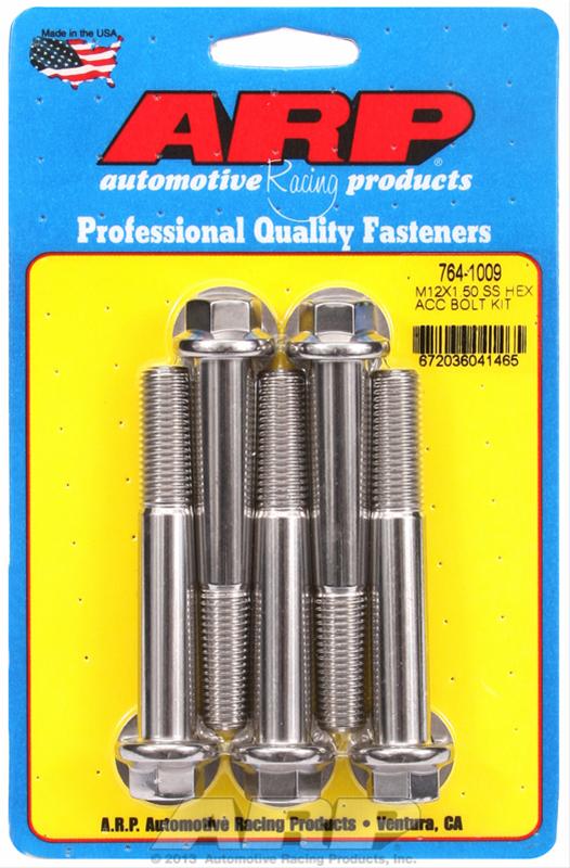 ARP ARP M12 x 1.50 x 80 hex SS bolts (764-1009) SR