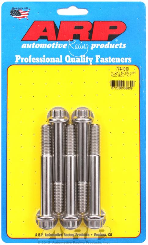 ARP ARP M12 x 1.50 x 90 12pt SS bolts (774-1010) SR