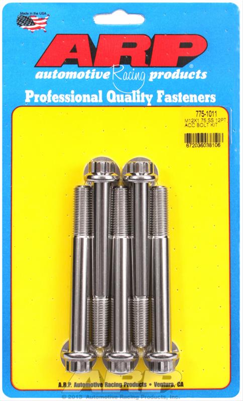 ARP ARP M12 X 1.75 X 100 12pt SS bolts (775-1011) SR