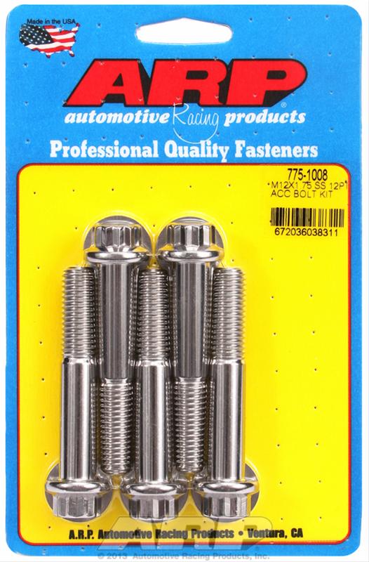 ARP ARP M12 X 1.75 X 70 12pt SS bolts (775-1008) SR