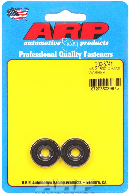 ARP ARP M6 ID .890 OD black washers (200-8741) SR