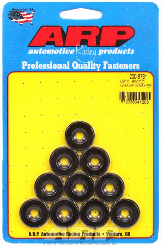 ARP ARP M6 ID .890 OD black washers (200-8761) SR