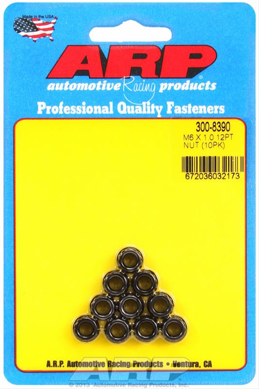 ARP ARP M6 X 1.00 12pt nut kit (300-8390) SR