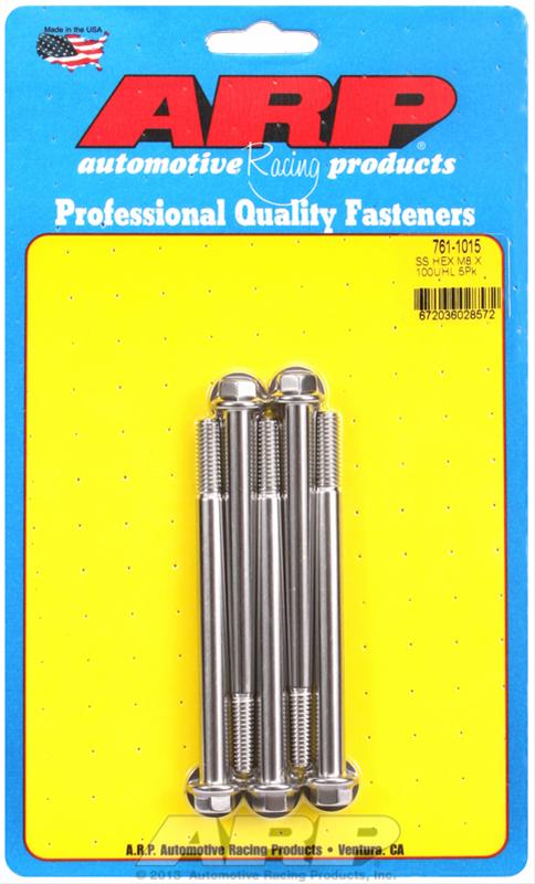 ARP ARP M8 x 1.25 x 100 hex SS bolts (761-1015) SR