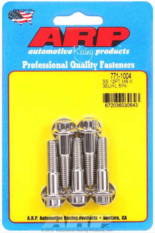 ARP ARP M8 x 1.25 x 35 12pt SS bolts (771-1004) SR