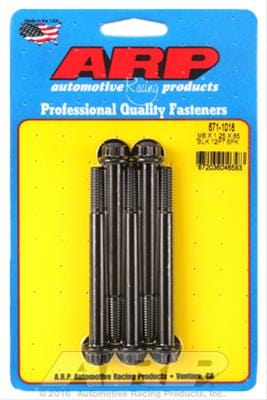 ARP M8 x 1.25 x 85 12pt black oxide bolts (671-1018)