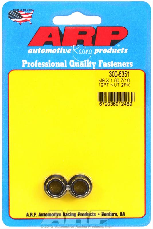 ARP ARP M9 x 1.00  12pt nut kit (300-8351) SR