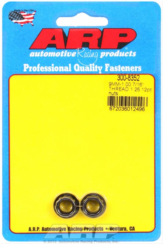 ARP ARP M9 x 1.25  12pt nut kit (300-8352) SR