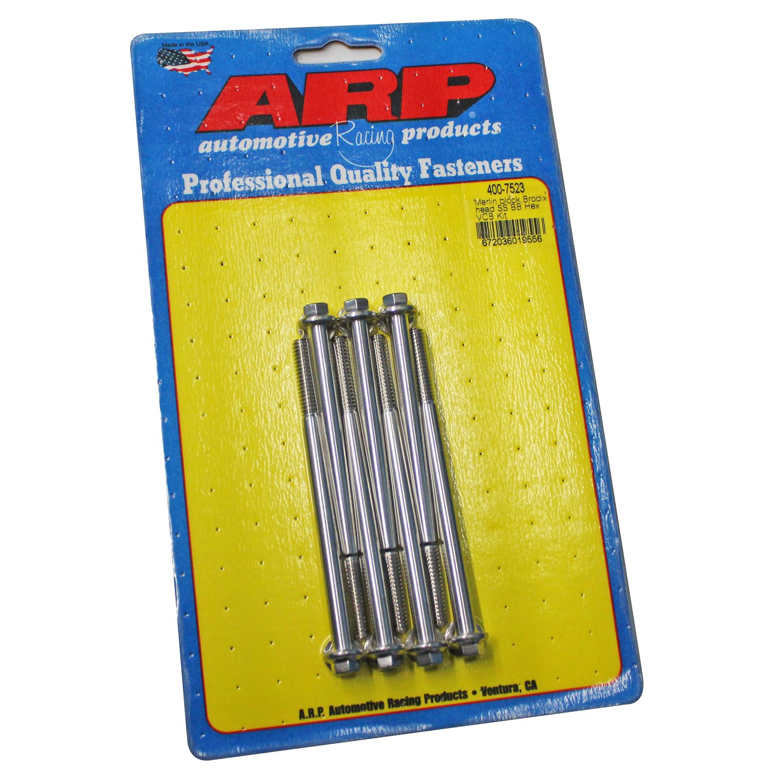 ARP ARP Merlin block, Brodix head BB  hex valve cover bolt kit (400-7523) SR