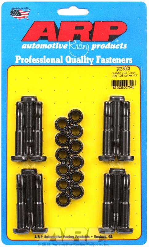 ARP Nissan L24 Late L26 L28 VG30E VG30ET M9 High Performance 8740 Rod Bolts Kit