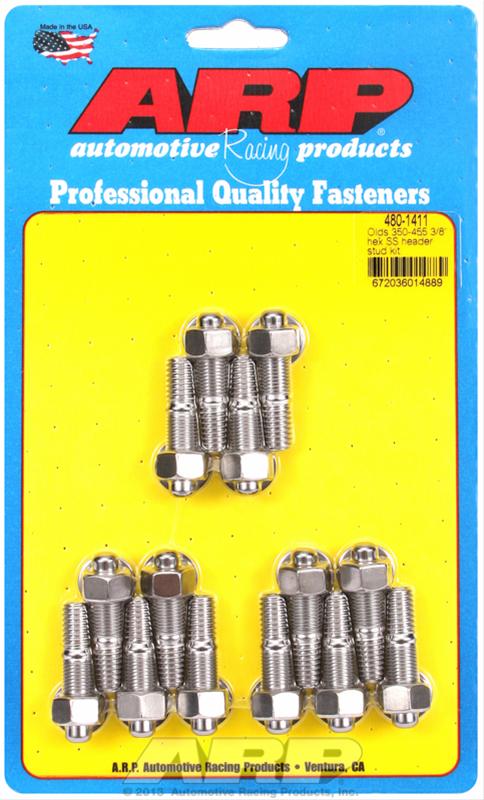 ARP ARP Olds 350-455 3/8" hex SS header stud kit (480-1411) SR