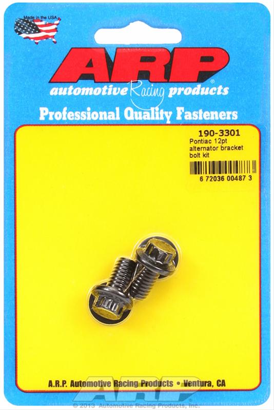 ARP ARP Pontiac 12pt alternator bracket bolt kit (190-3301) SR