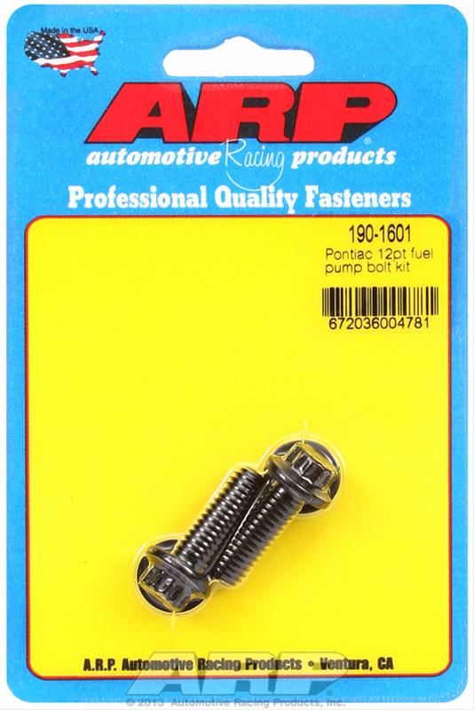 ARP ARP Pontiac 12pt fuel pump bolt kit (190-1601) SR