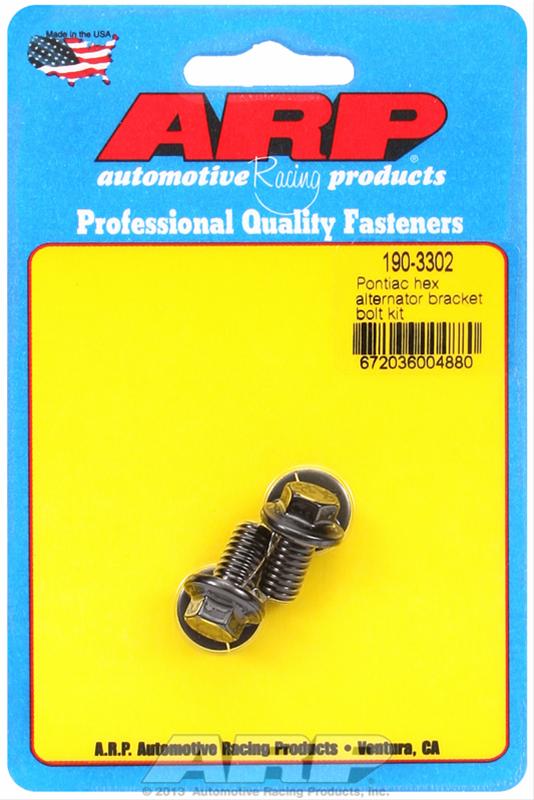 ARP ARP Pontiac hex alternator bracket bolt kit (190-3302) SR