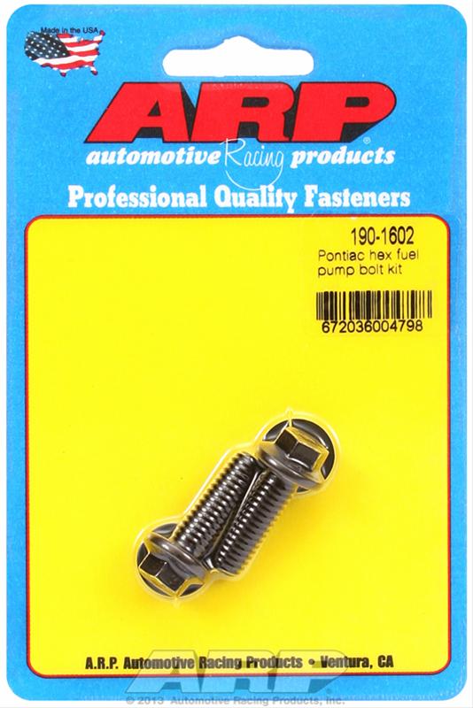 ARP ARP Pontiac hex fuel pump bolt kit (190-1602) SR