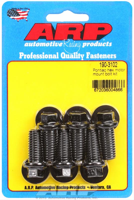 ARP ARP Pontiac hex motor mount bolt kit (190-3102) SR