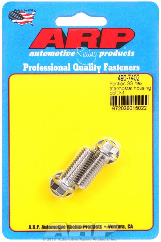 ARP ARP Pontiac SS hex thermostat housing bolt kit (490-7402) SR