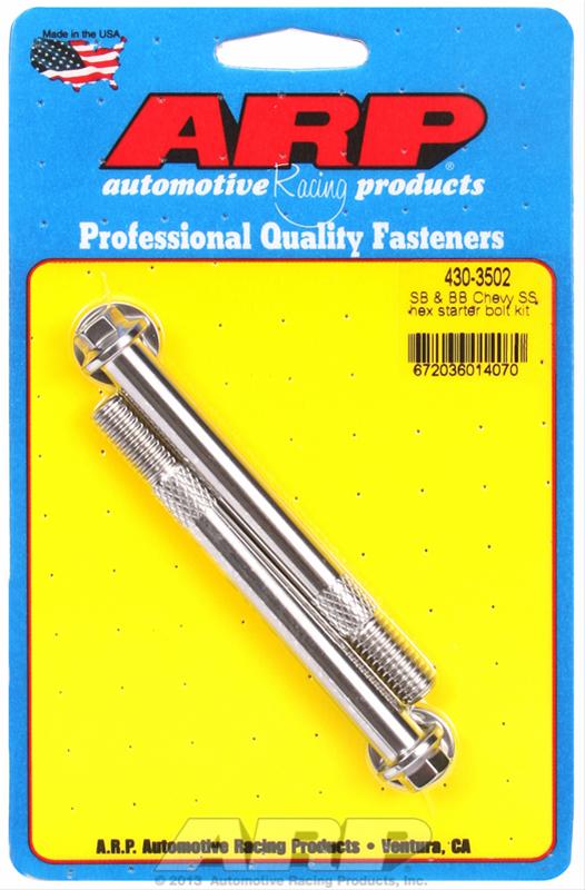 ARP ARP SB & BB Chevy SS hex starter bolt kit (430-3502) SR