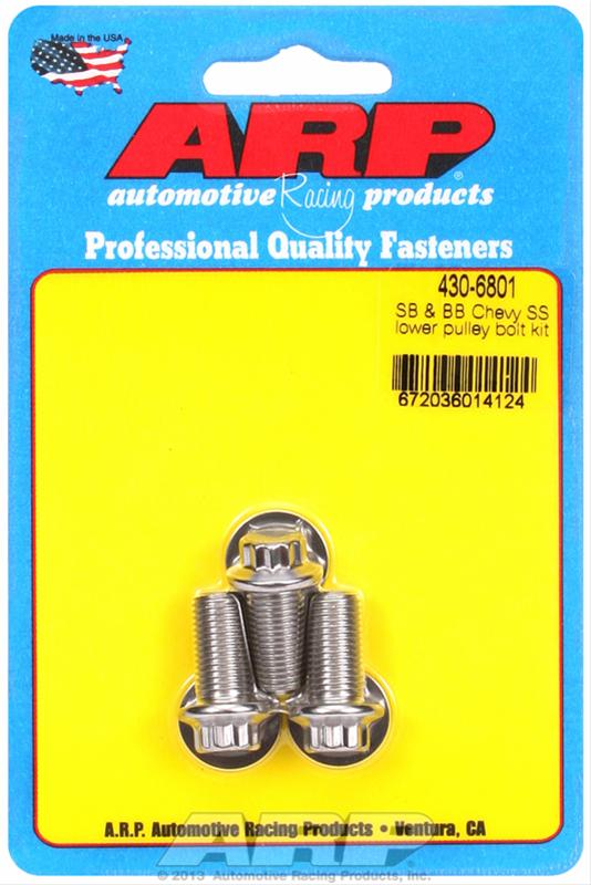 ARP ARP SB & BB Chevy SS lower pulley bolt kit (430-6801) SR