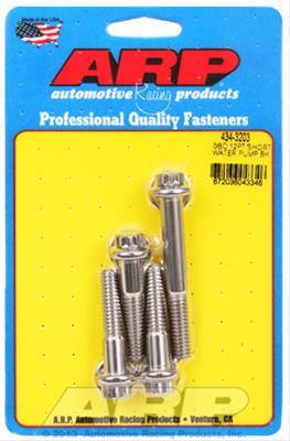ARP ARP SB Chevy 12pt short water pump bolt kit (434-3203) SR