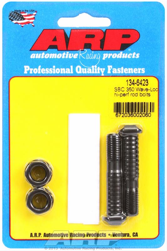 ARP ARP SB Chevy 305-307-350-409 wave-loc hi-perf rod bolts (134-6423) SR
