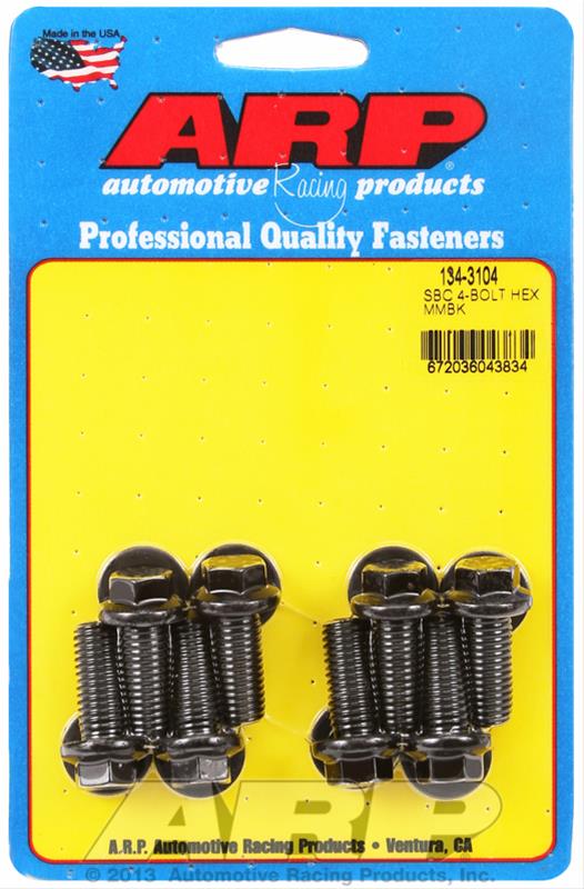 ARP ARP SB Chevy 4-bolt hex motor mount bolt kit (134-3104) SR