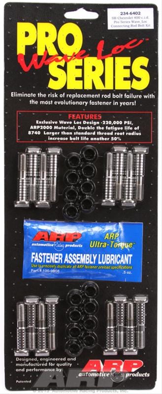 ARP ARP SB Chevy 400 wave-loc rod bolt kit (234-6402) SR