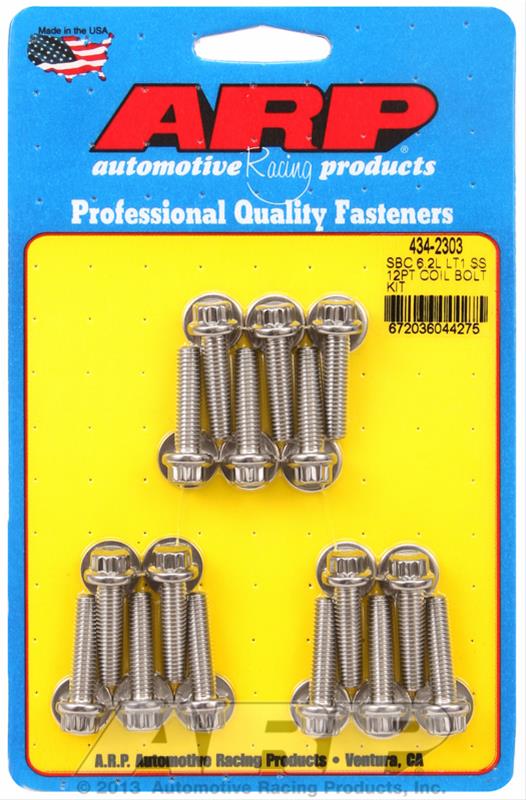 ARP ARP SB Chevy 6.2L LT1 SS 12pt coil bolt kit (434-2303) SR