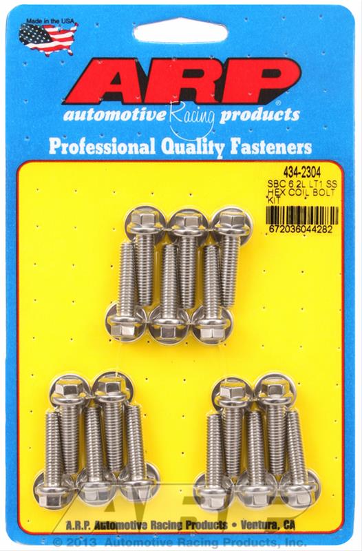 ARP ARP SB Chevy 6.2L LT1SS  hex coil bolt kit (434-2304) SR
