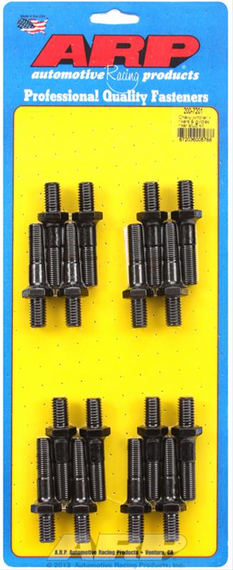 ARP ARP SB Chevy/Ford, w/rllr rckrs & grdls, rocker arm stud kit (200-7201) SR